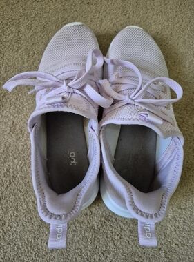 adidas Light Lavender Athletic Slip-On Sneakers